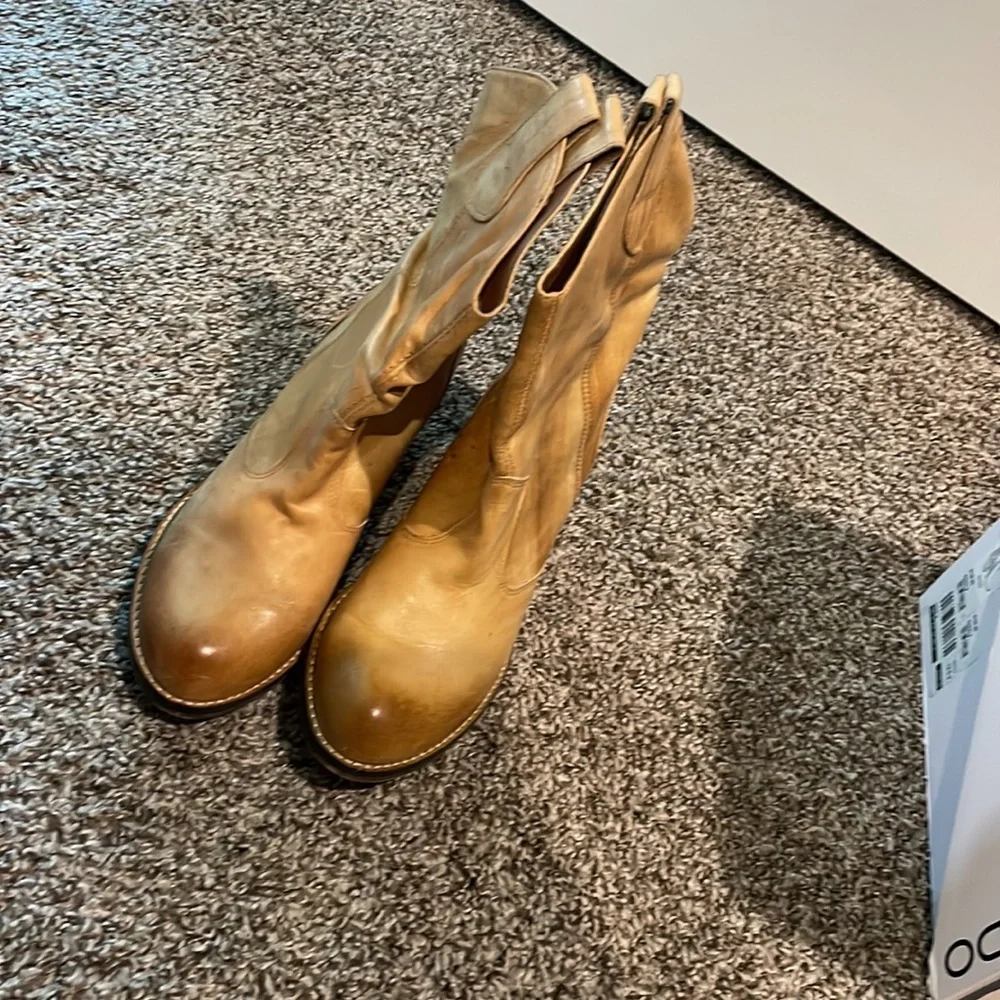 Aldo Leather Depreist cowboy boots - Picture 3 of 5
